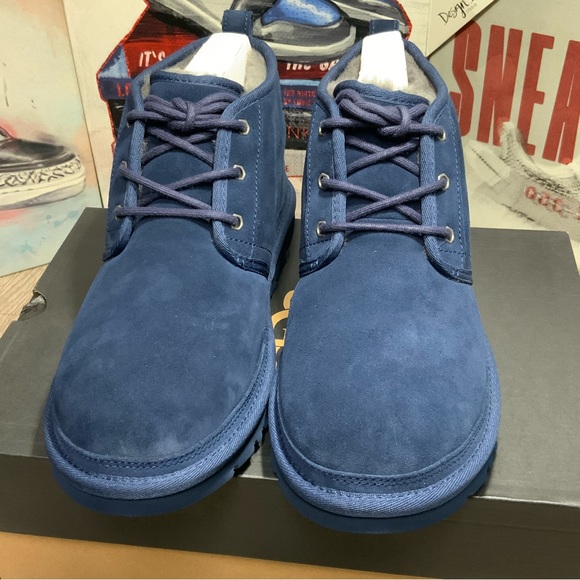 New Men's UGG Neumel Shearling Winter Boots 3236/NWNV Navy Size 10 - Picture 7 of 12